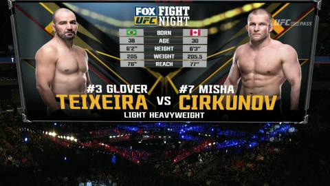 UFC on Fox 26 - Glover Teixeira vs Misha Cirkunov - Dec 16, 2017