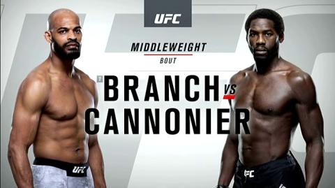 UFC 230 - David Branch vs Jared Cannonier - Nov 3, 2018