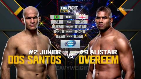 UFC on FOX 17 - Junior Dos Santos vs Alistair Overeem - Dec 19, 2015
