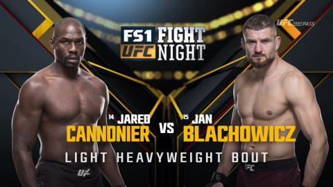 UFC on Fox 26 - Jared Cannonier vs Jan Blachowicz - Dec 16, 2017