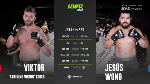 UWC 42 - Wong vs Kuiks - March 31, 2023