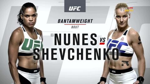 UFC 196 - Amanda Nunes vs Valentina Shevchenko - Mar 5, 2016