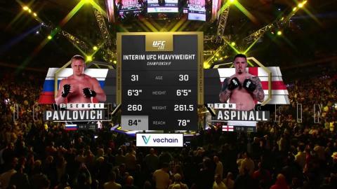 UFC 295 - Sergei Pavlovich vs Tom Aspinall - November 11, 2023