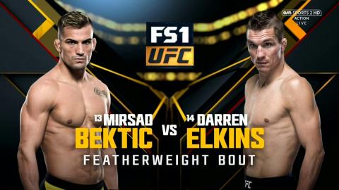 UFC 209 - Darren Elkins vs Mirsad Bektic - Mar 4, 2017