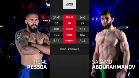 ACA 146 - Salamu Abdurakhmanov vs Rene Pessoa - Oct 04, 2022