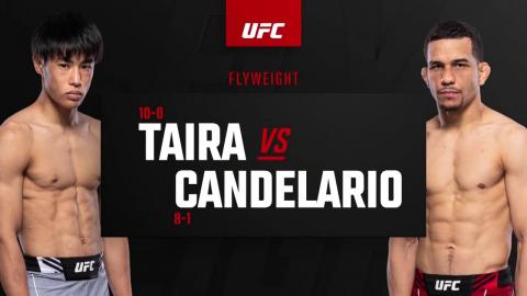 UFCFN : Tatsuro Taira vs Carlos Candelario - May 14, 2022