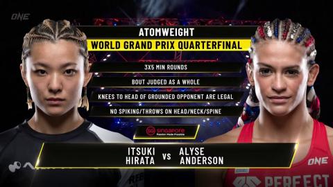 Itsuki Hirata VS Alyse Anderson - Sep - 03, 2021