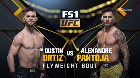 UFC 220 - Dustin Ortiz vs Alexandre Pantoja - Jan 19, 2018