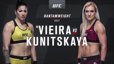 UFCFN 185 - Ketlen Vieira vs Yana Kunitskaya - Feb 20, 2021