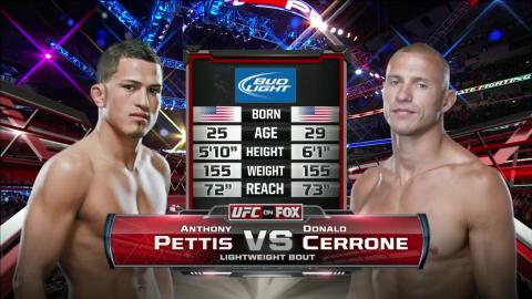 UFC on FOX 6 - Anthony Pettis vs Donald Cerrone - Jan 26, 2013