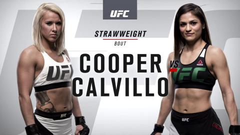 UFC 209 - Amanda Cooper vs Cynthia Calvillo - Mar 4, 2017