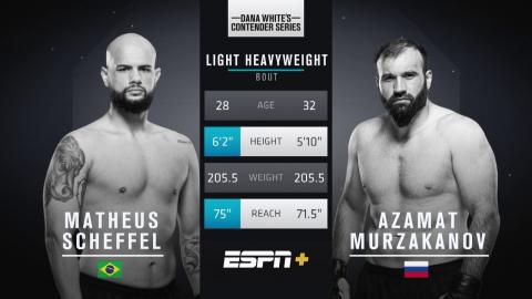 Matheus Scheffel VS Azmat Murzakanov - Sep - 01- 2021