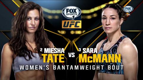 UFC 183 - Miesha Tate vs Sara McMann - Jan 30, 2015