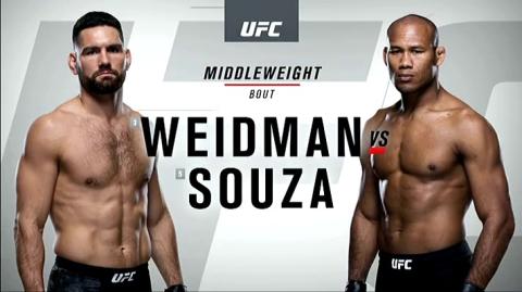 UFC 230 - Chris Weidman vs Jacare Souza - Nov 3, 2018