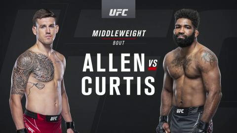 UFC on ESPN 31 - Brendan Allen vs Chris Curtis - Dec 4, 2021