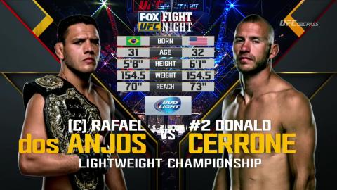 UFC on FOX 17 - Rafael Dos Anjos vs Donald Cerrone - Dec 19, 2015