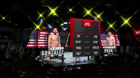 UFC Fight Night 220 - Erick Gonzalez vs Trevor Peek - Feb 25, 2023