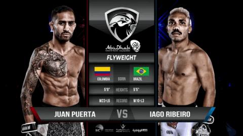 UAE Warriors 33 - Iago Ribeiro vs Juan Puerta - Sep 17, 2022