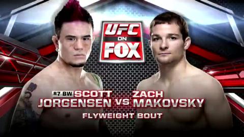 UFC on FOX 9 - Scott Jorgensen vs Zach Makovsky - Dec 14, 2013