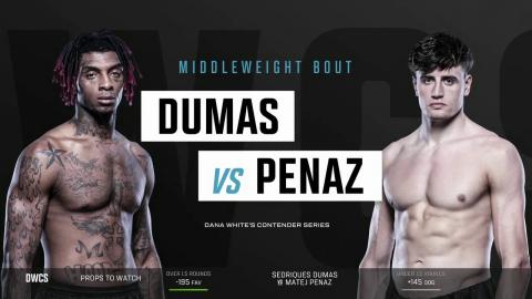 DWCS - Sedriques Dumas vs Matej Penaz - Aug 30, 2022