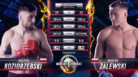 KSW 86 - Wiktor Zalewski vs Kacper Koziorzębski - September 15, 2023