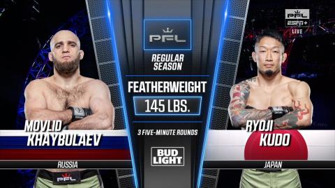 PFL 1 2023 - Khaybulaev vs Kudo - April 01, 2023