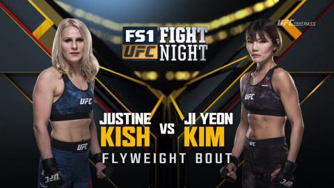 UFC on Fox 27 - Justine Kish vs Ji Yeon Kim - Jan 27, 2018