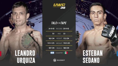 UWC 38 - Leandro Urquiza vs Esteban Sedano - Sep 30, 2022