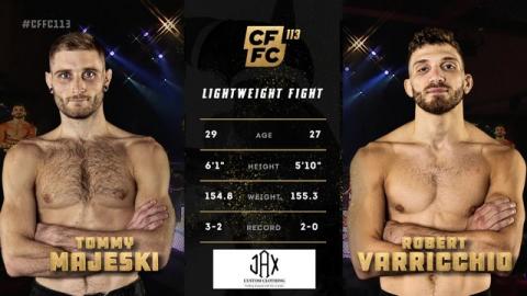 CFFC 113 - Thomas Majeski vs Robert Varricchio - Oct 08, 2022