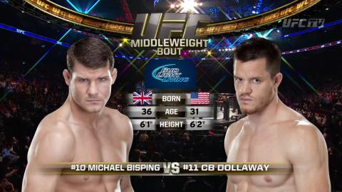 UFC 186 - Michael Bisping vs CB Dollaway - Apr 25, 2015