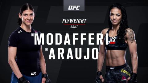 UFC on ESPN 20 - Roxanne Modafferi vs Viviane Araujo - Jan 19, 2021