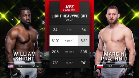 UFC Fight Night 219 - William Knight vs Marcin Prachnio - Feb 18, 2023