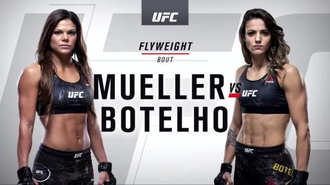 UFC 236 - Lauren Mueller vs Poliana Botelho - Apr 13, 2019