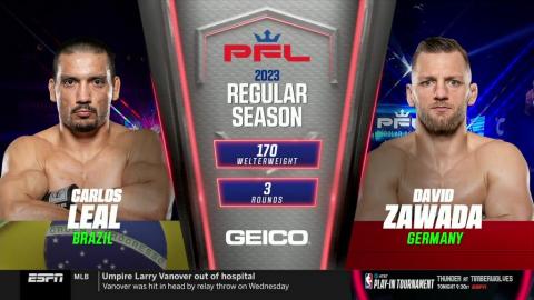 PFL 3 2023 - Leal vs Zawada - April 14, 2023