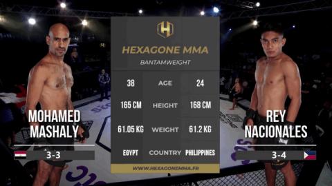 Hexagone MMA 4 - Reydemtor Nacionales vs Mohamed Mashaly - Aug 28, 2022