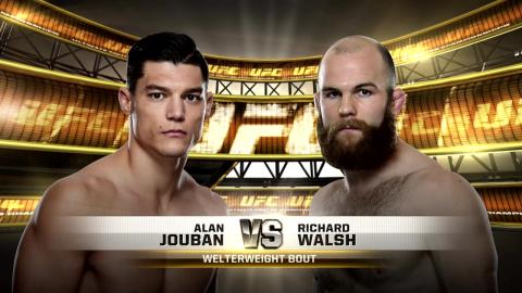 UFC 184 - Alan Jouban vs Richard Walsh - Feb 28, 2015