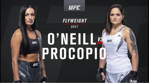 UFC on ESPN 25 - Casey O'Neill vs Lara Procopio - Jun 19, 2021