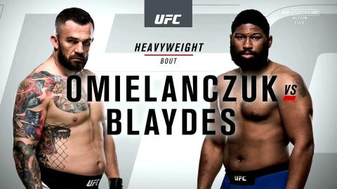 UFC 213 - Daniel Omielanczuk vs Curtis Blaydes - Jul 9, 2017