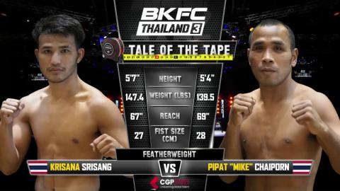 BKFC Thailand 3 - Pipat Chaiporn vs Krisana Srisang - Sep 03, 2022