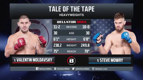 Bellator 284: Valentin Moldavsky vs Steve Mowry - Aug 12, 2022