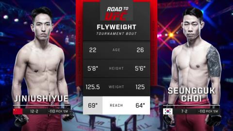 Road to UFC - Jiniushiyue vs Seung Guk Choi - August 26, 2023