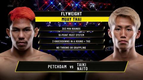 Petchdam vs  Taiki Naito - Sep 24, 2021