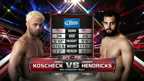 UFC on FOX 3 - Josh Koscheck vs Johny Hendricks - May 5, 2012
