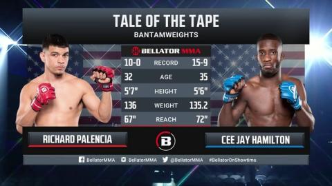 Bellator 286 - Cee Jay Hamilton vs Richard Palencia - Oct 01, 2022