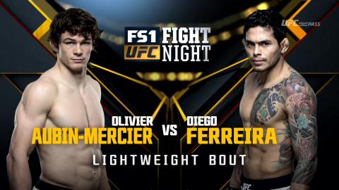 UFC on FOX 18 - Olivier Aubin-Mercier vs Diego Ferreira - Jan 30, 2016