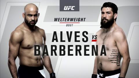 UFC 198 - Warlley Alves vs Bryan Barberena - May 13, 2016