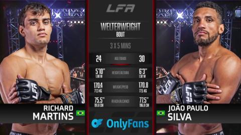 LFA 166 - Richard Martins vs João Paulo Silva - September 1, 2023