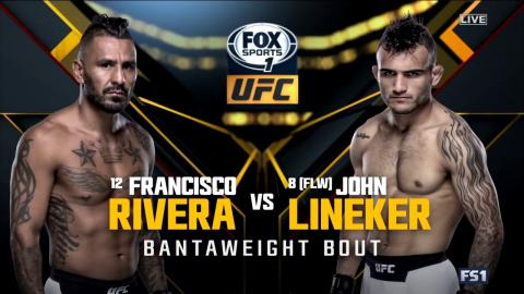 UFC 191 - Francisco Rivera vs John Lineker - Sep 6, 2015