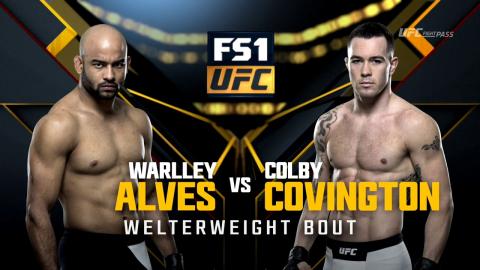 UFC 194 - Warlley Alves vs Colby Covington - Dec 12, 2015