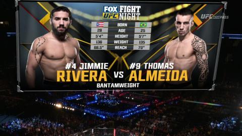 UFC on Fox 25 - Jimmie Rivera vs Thomas Almeida - Jul 22, 2017